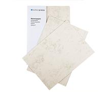Betterpress 50 hojas de cartulina de mármol de 200 g, tamaño A4, papel marmolado por ambos lados de alta calidad, papel marmolado ideal como menú, certificado y certificado