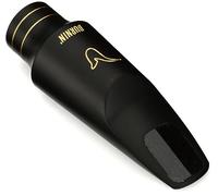 BetterSax Burnin' 5* - Boquilla de goma dura para saxofón alto con apertura de punta de 0.08 pulgadas, perfecta para un sonido rico y completo