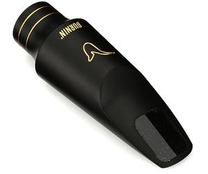 BetterSax Burnin' 5* - Boquilla de goma dura para saxofón alto con apertura de punta de 0.08 pulgadas, perfecta para un sonido rico y completo