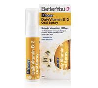 BetterYou - Boost12 | Vitamina B12 Vegana, Spay Oral Sabor Albaricoque 25ml - 48 Dosis de 1.200µg