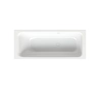 BetteSelect bañeras rectangulares, instalación empotrada, extremo de los pies a la derecha, rebosadero trasero, 1700x700x420mm, 3431-000PLUS, Color: Blanco con Glasur Plus