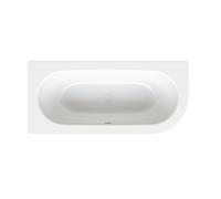 BetteStarlet IV bañera empotrada, forma especial, 2 plazas, forma interior ovalada, esquina izquierda, 1650x750x420mm, 6650-000, Color: Blanco