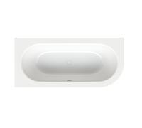 BetteStarlet IV bañera empotrada, forma especial, 2 plazas, forma interior ovalada, esquina izquierda, 1750x800x420mm, 6660-000, Color: Blanco