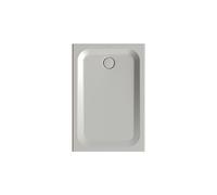 BetteUltra Plato de ducha rectangular con bandeja mínima 1200x800x35mm, con antideslizante Pro, 1680-410AE,T1, Color: plateado