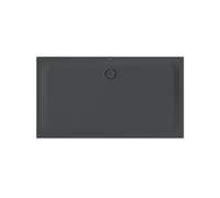 Plato de ducha rectangular BetteUltra 1800x1000x35mm, con Anti-Slip Pro, 5808-400AE, Color: Cuervo mate