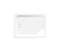 BetteUltra plato de ducha rectangular con soporte de plato mínimo y BetteAntiSlip Pro, 1400x1400x35mm, 5828-438AE,T1, Color: Decoración Topo