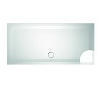 BetteUltra plato de ducha rectangular con soporte de plato mínimo y BetteAntiSlip Pro, 2000x900x35mm, 5974-438AE,T1, Color: Decoración Topo