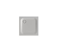 BetteUltra plato de ducha rectangular con soporte de plato mínimo y BetteAntiSlip Pro, 800x800x25mm, 5830-413AE,T1, Color: polvo