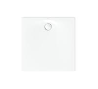 BetteUltra Space plato de ducha rectangular, 1000x1000x15mm, 4016-000AE,T1, Color: Blanco con antideslizante Pro y soporte de bandeja