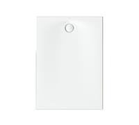 BetteUltra Space plato de ducha rectangular, 1400x1000x25mm, 4041-000T1, Color: Blanco con soporte de bandeja mínimo