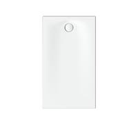 BetteUltra Space plato de ducha rectangular, 1400x800x25mm, 4039-000T1, Color: Blanco con soporte de bandeja mínimo