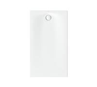 BetteUltra Space plato de ducha rectangular, 1600x900x25mm, 4052-000AE,T1, Color: Blanco con antideslizante Pro y soporte de bandeja