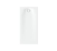 BetteUltra Space plato de ducha rectangular, 1700x800x25mm, 4056-000AE,T1, Color: Blanco con antideslizante Pro y soporte de bandeja
