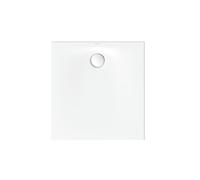 BetteUltra Space plato de ducha rectangular, 900x850x15mm, 4010-000AE,T1, Color: Blanco con antideslizante Pro y soporte de bandeja