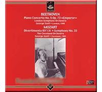Betthoven - Piano Concerto No. 5, Mozart - Divertimento, Symphony 33 - Curzon