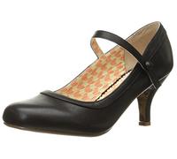 Bettie Page Bp320 - Zapatos de tacón para Mujer, Negro, 39 EU