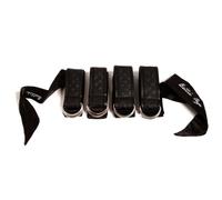 Bettie Page Sweet On Satin Restraints Set Black