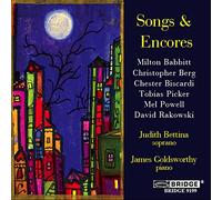 Bettina - SONGS AND ENCORES - BABBITT/TO