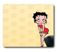 Betty Boop Background 4 Rectangle Mouse Pad, DIY Cecilydreaming