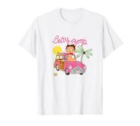 Betty Boop Beach Summer Vacation Cruiser Personaje De Dibujos Animados Camiseta