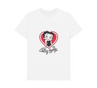 Betty Boop Camiseta Corazón para Adultos Unisex (PN1373)