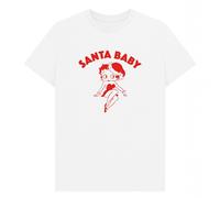 Betty Boop Camiseta Santa Baby Diseño Gráfico para Adultos Unisex (PN1888)