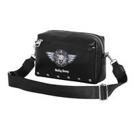 Betty Boop Motor Love-Bolso Bandolera Fashion, Negro, 23 x 15 cm