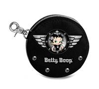 Betty boop motor love-monedero cookie, negro, 8,7 x 8,7 cm