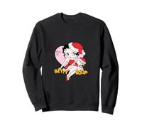 Betty Boop Papá Noel Dibujos Animados animación Pin Up Navidad PAPL470 Sudadera
