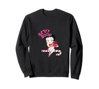 Betty Boop PAPL3164 - Animación de bastón de Caramelo Sudadera