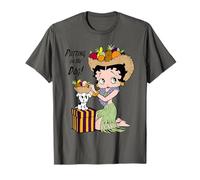Betty Boop Poniendo en el perro Pudgy Camiseta