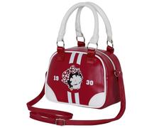 Betty Boop Varsity-Bolso Bowling Fashion, Burdeos, 22 x 16 cm