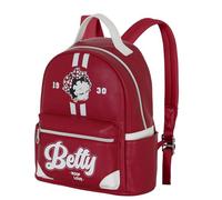 Betty Boop Varsity-Mochila Heady, Burdeos, 24,5 x 29 cm, Capacidad 8 L