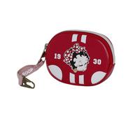 Betty Boop Varsity-Monedero Pill, Burdeos, 12 x 8,5 cm