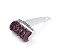 Betty Bossi Cracker Roller, ideal Kitchen Gadget para la fabricación de Knäckebrot y Crackern para refinados Fingerfood. Cortador de masa con divertidas recetas