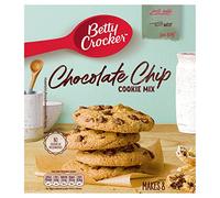 Betty Crocker Chocolate Chip Cookie Mix 200G - Galletas Caseras Fáciles de Preparar, 8 Unidades, Postre Americano, Listo en Minutos