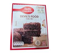 Betty Crocker Devils Food Cake Mix Caja Repostería - 530 gr