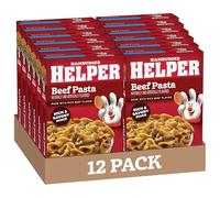 Betty Crocker Dry Meals Hamburger Helper, Beef Pasta, 5.9 Ounce (Pack of 12)