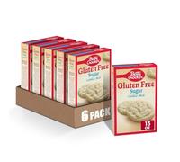 Betty Crocker Gluten Free Cookie Mix, Sugar, 15 oz Box (Pack of 6)