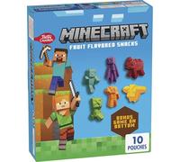 Betty Crocker Minecraft - Snacks con sabor a frutas - Paquete de 10, 237 ml