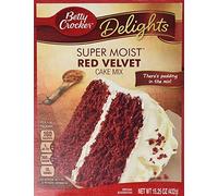Betty Crocker Red Velvet Cake Mix 15.25oz per box (Pack of 2)