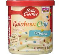 Betty Crocker Rich and Creamy Rainbow Chip Frosting
