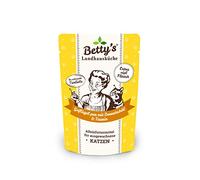 Betty's - Bolsa para Cocina de Campo (100 g, sin Cereales, de la Mejor Calidad, Carne, cocida Suavemente, Alta biodisponibilidad)