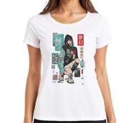 Between Dreams and Reality Anime Japan Y2K - Camiseta para mujer, Blanco, M