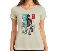 Between Dreams and Reality Anime Japan Y2K - Camiseta para mujer, naturaleza, 3XL