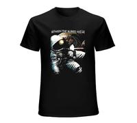 Between The Buried and Me Men's T-Shirt Unisex Black Cotton Print tee Shirts S