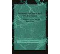 Between The Norm And The Exception (Studies in Contemporary German Social Thought): The Frankfurt School and the Rule of Law