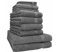 Betz Juego de 10 Piezas de Toallas Premium 100% algodón 2 Toallas de baño 4 Toallas de Mano 2 Toallas Invitados 2 Manoplas de baño Color