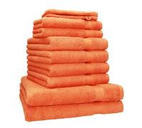 Betz Juego de 10 Piezas de Toallas Premium 100% algodón 2 Toallas de baño 4 Toallas de Mano 2 Toallas Invitados 2 Manoplas de baño Color