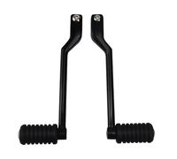 BEUAOCK Clavijas de Cambio de Dedos del talón Palanca de Cambios Delantera Trasera Palanca de Cambios Motocicleta Compatible con Harley Davidson Street Glide Touring Softail Fat Boy Road King(White)